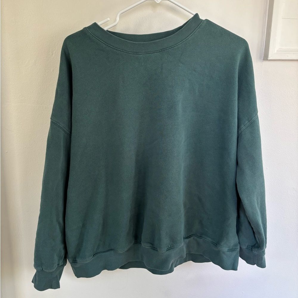 Old-navy Women's Green Sweatshirt